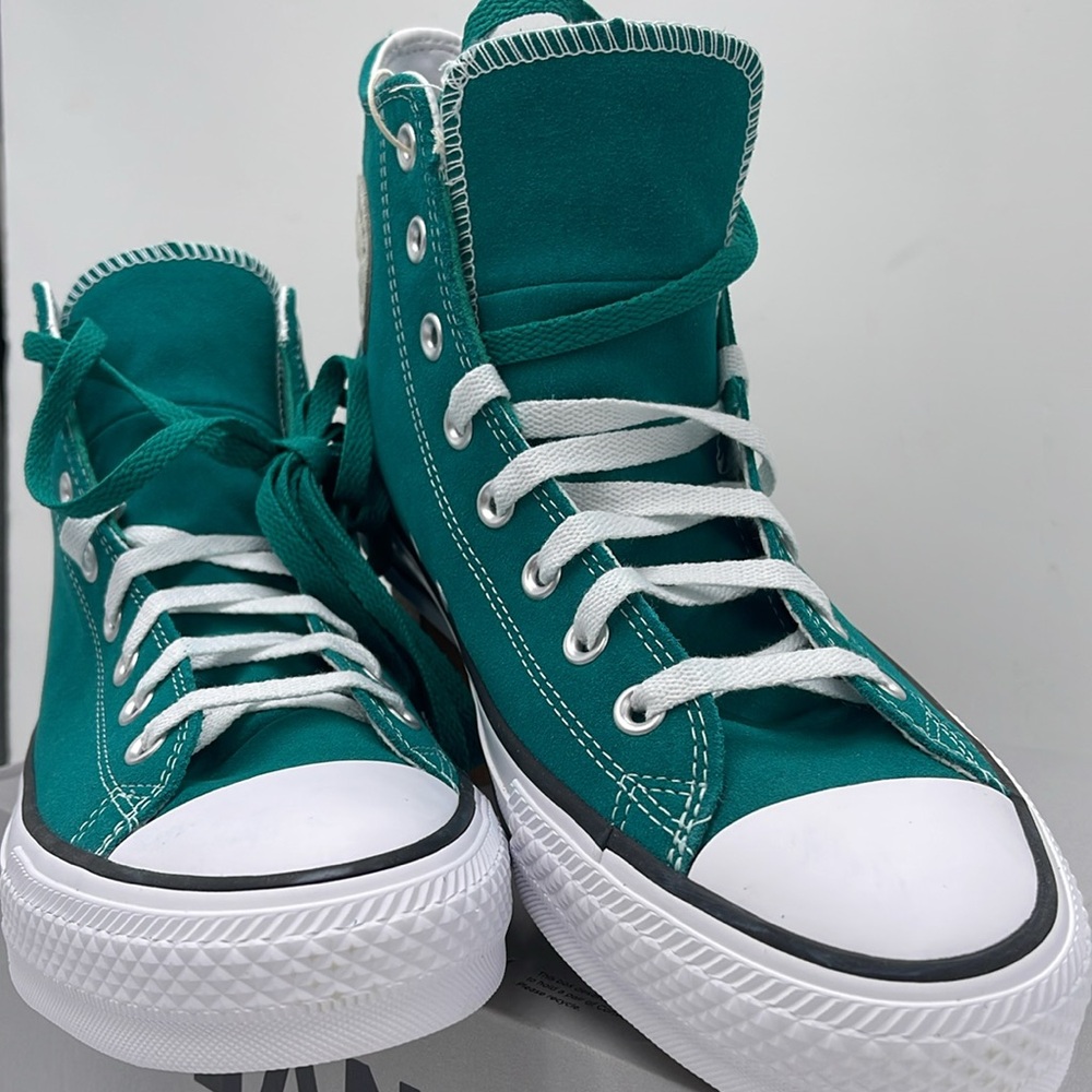 Converse Men’s High-Top Sneakers A08689C
CTAS PRO HI
MAGIC PEACOCK/WHITE/BLACK - Picture 5 of 16